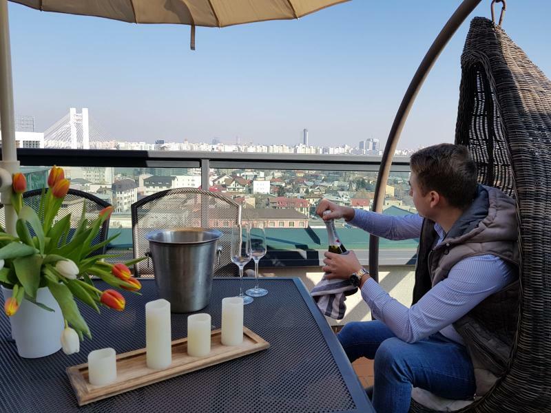 Penthouse Orhideea Aparthotel Bucareste Exterior foto